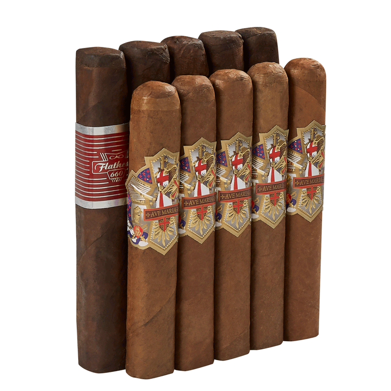 Double Down Battle of the Box-Press 10-Cigar Sampler