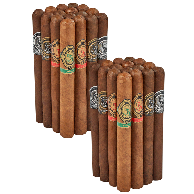 Victor Sinclair Powerhouse 16 Churchill Sampler  2-Fer 32-Cigar Sampler