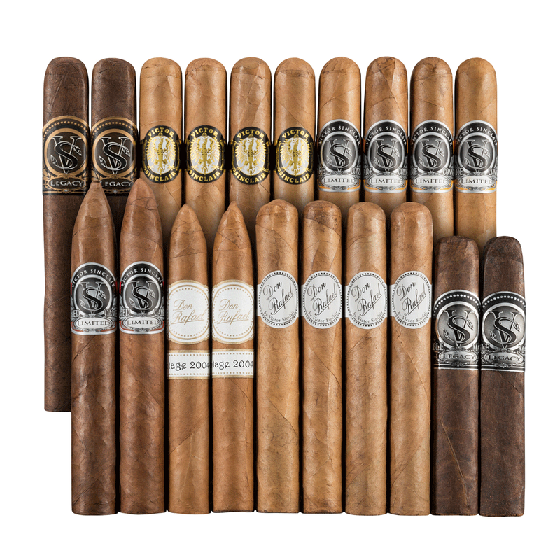 Victor Sinclair 20 Count Sampler Torpedo 20-Cigar Sampler