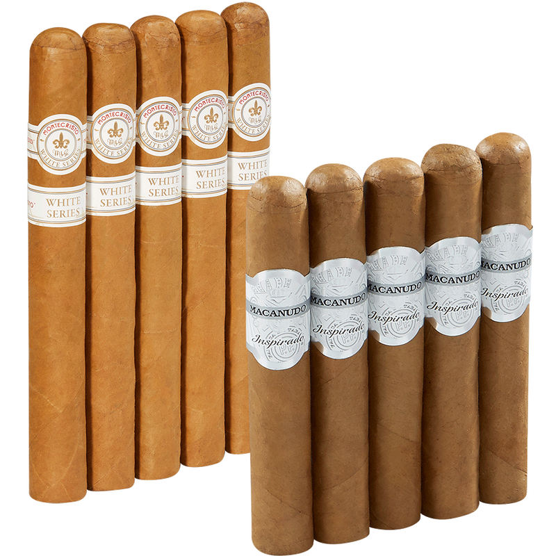 Double Down Connecticut Macanudo vs Montecristo 10-Cigar Sampler