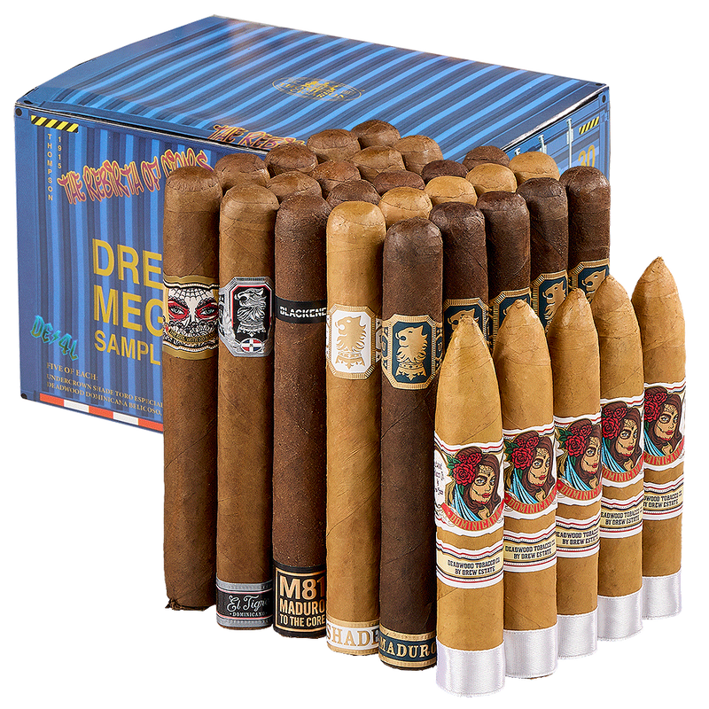 Drew Estate Traditional Mega-Haul Toro 30-Cigar Sampler