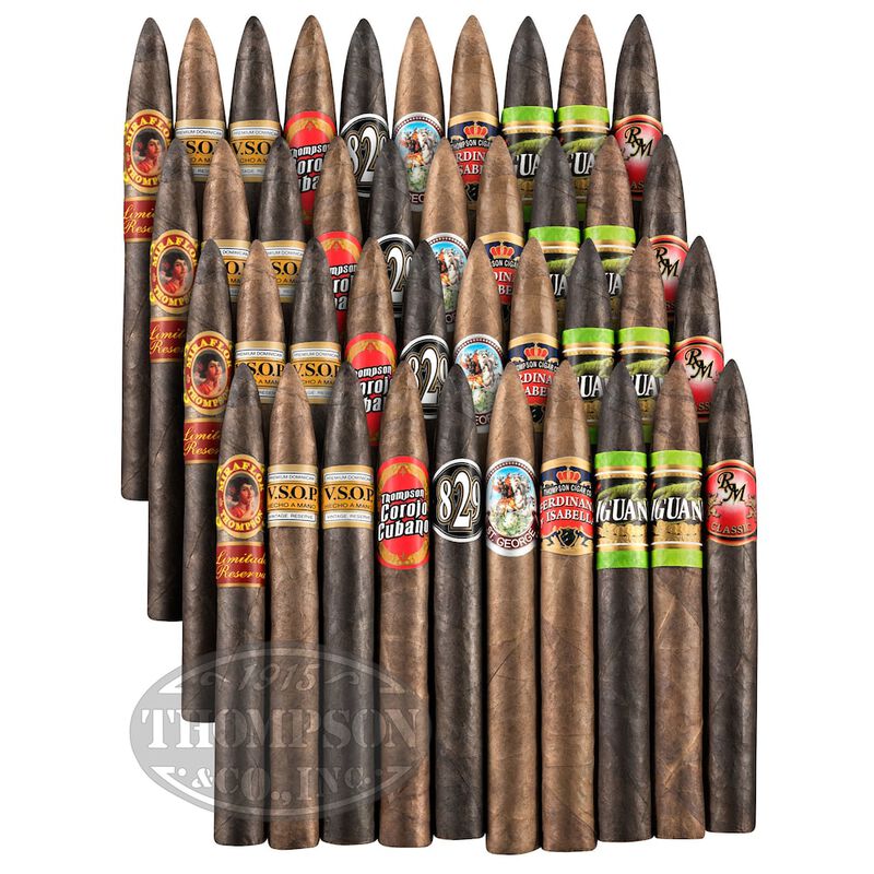 20-Cigar Torpedo Collection 2-Fer 40-Cigar Sampler