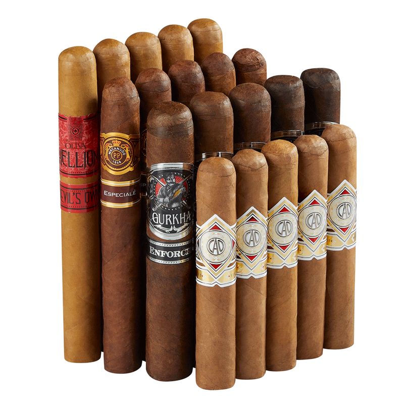 Smooth To Medium Sampler 20-Cigar Sampler