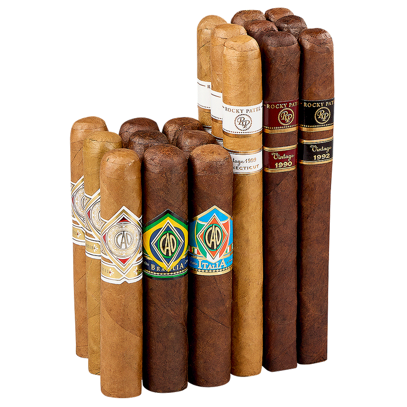 Rocky vs CAO Sampler 7.0 x 48 18-Cigar Sampler