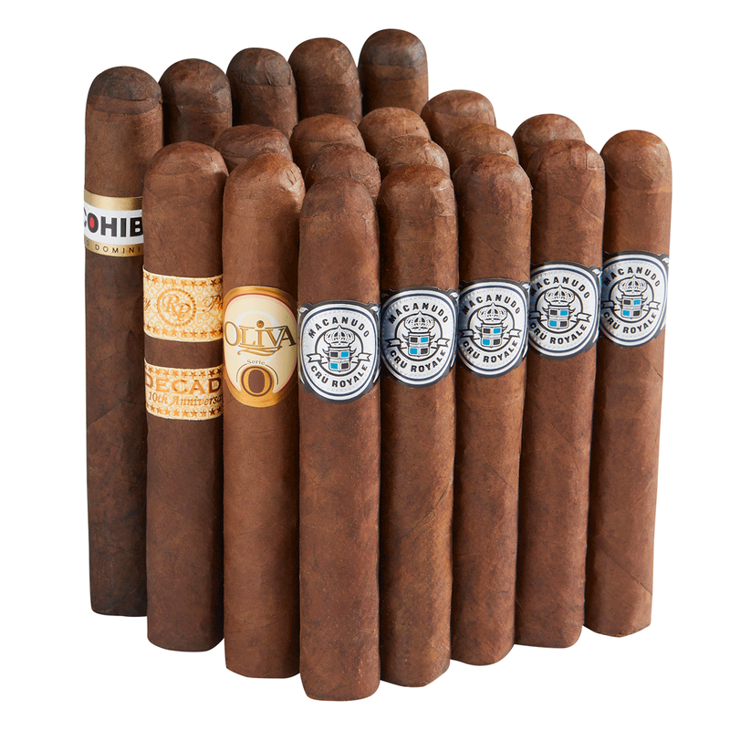 Fireside 50-Ring Frenzy Robusto 20-Cigar Sampler