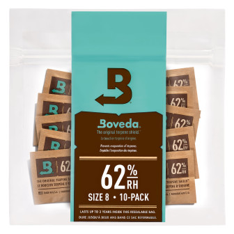 Boveda 62% Humi-Pack (8g) - 10 Packs Humidification