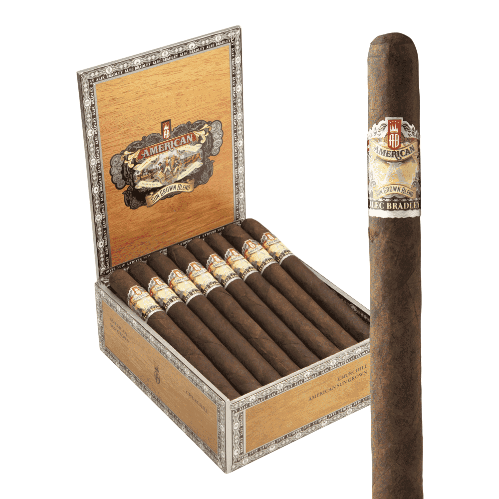 Alec Bradley American Sun Grown Churchill / 7 x 48 Pack of 5