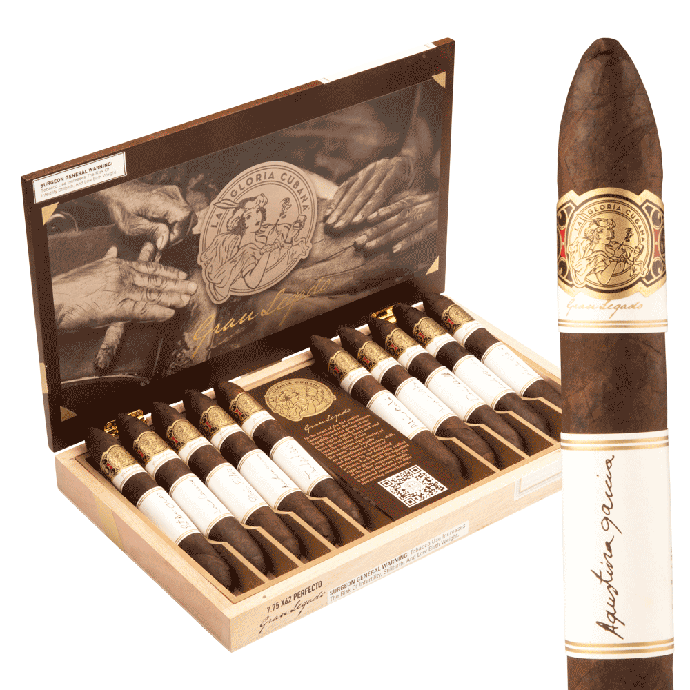 La Gloria Cubana Gran Legado Limited Edition Figurado / 7.75 x 62 Box of 10