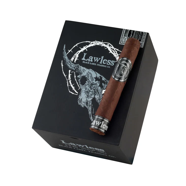Black Label Lawless Grand Toro Rosado | Double Toro | Box of 20