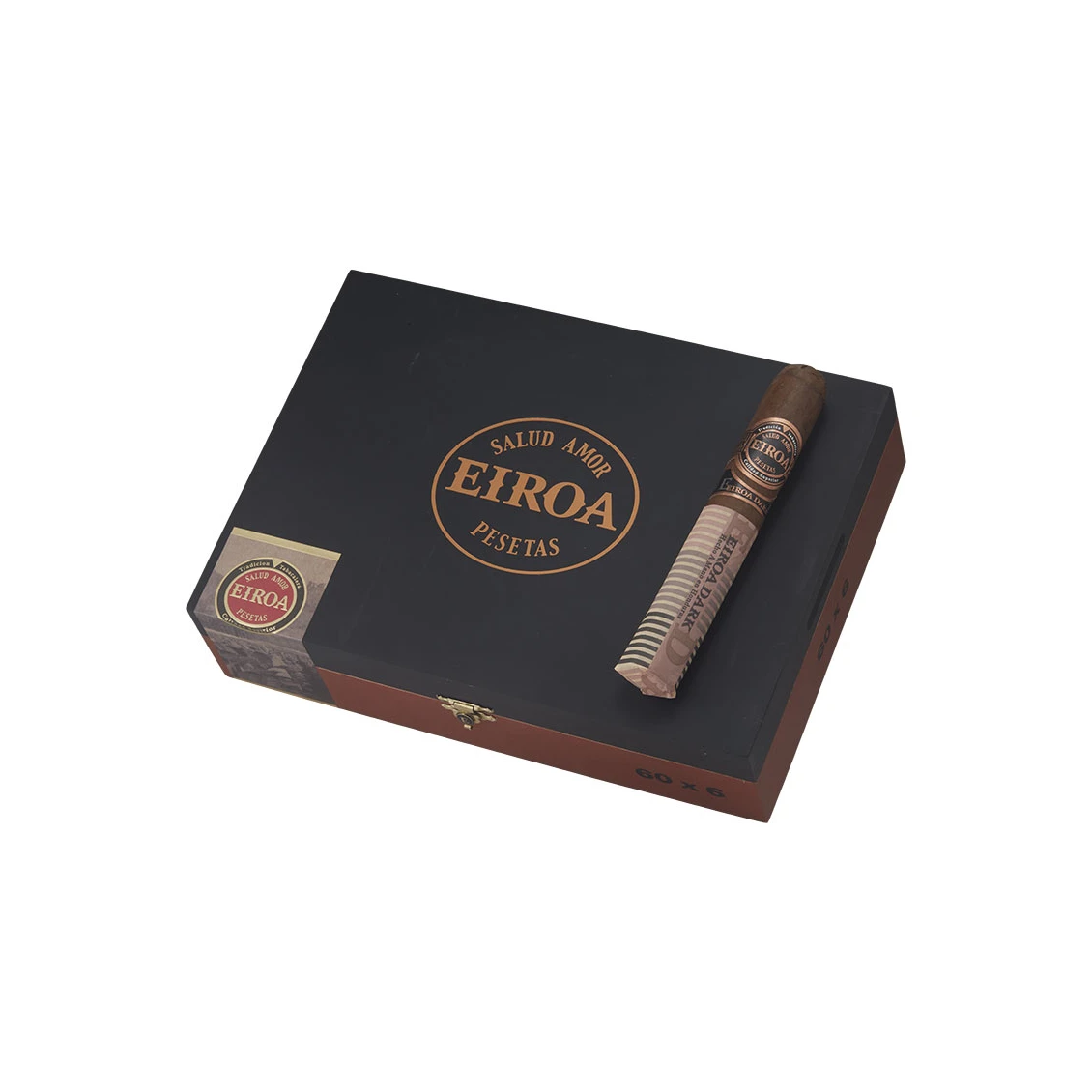 Eiroa Dark Natural Gordo | Gordo | Box of 10