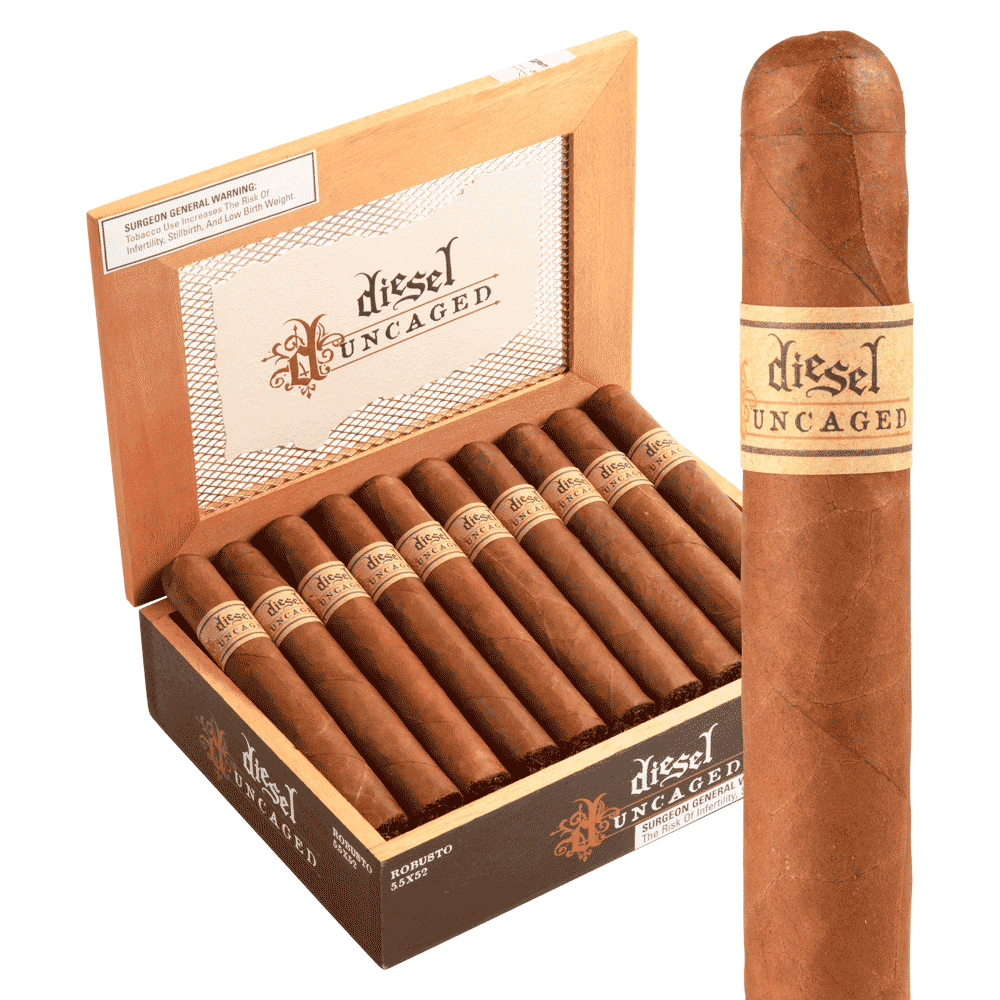 Diesel Uncaged Robusto / 5.5 x 52 Box of 20