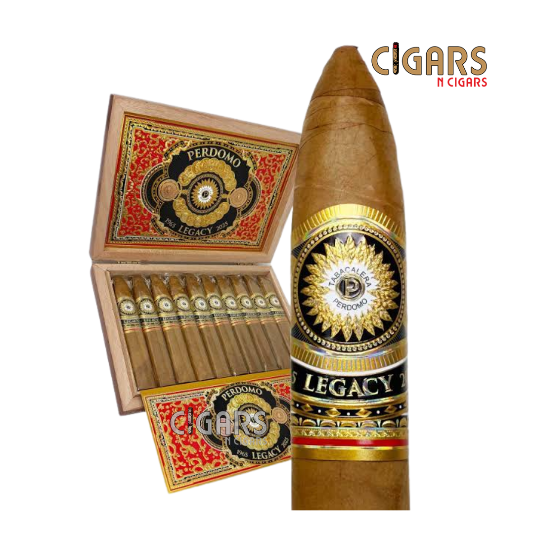 Perdomo Legacy Gran Figurado Connecticut Cigar Box of 50