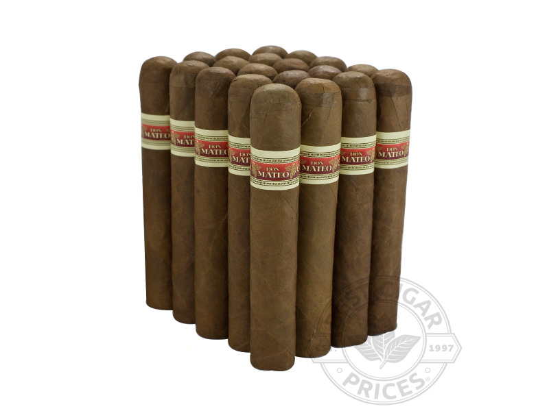Don Mateo #7 Natural - Bundle - 20 Total Cigars