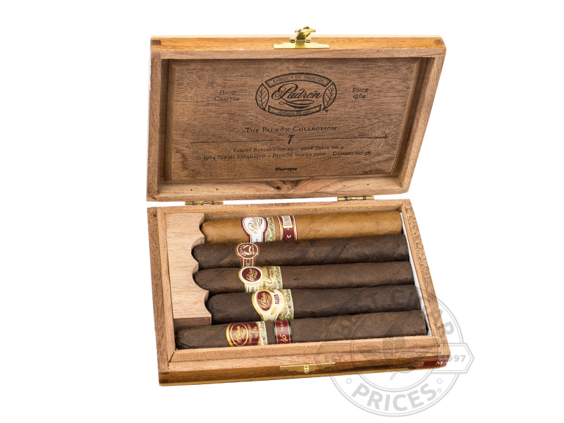Padron Top-Shelf Collection Mix 5 Cigar Sampler - Box of 5