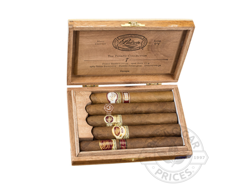Padron Top-Shelf Collection Natural 5 Cigar Sampler - Box of 5
