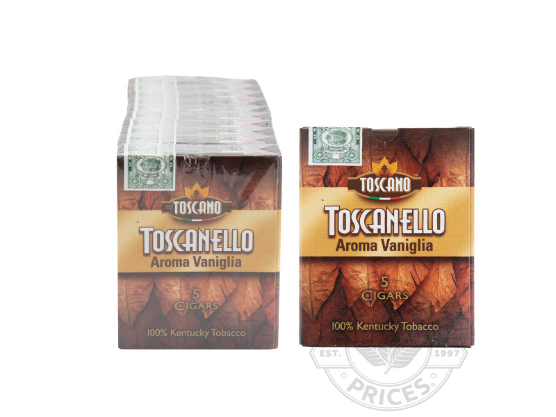 Toscanello Aroma Vaniglia 10/5 - Packs - 50 Total Cigars