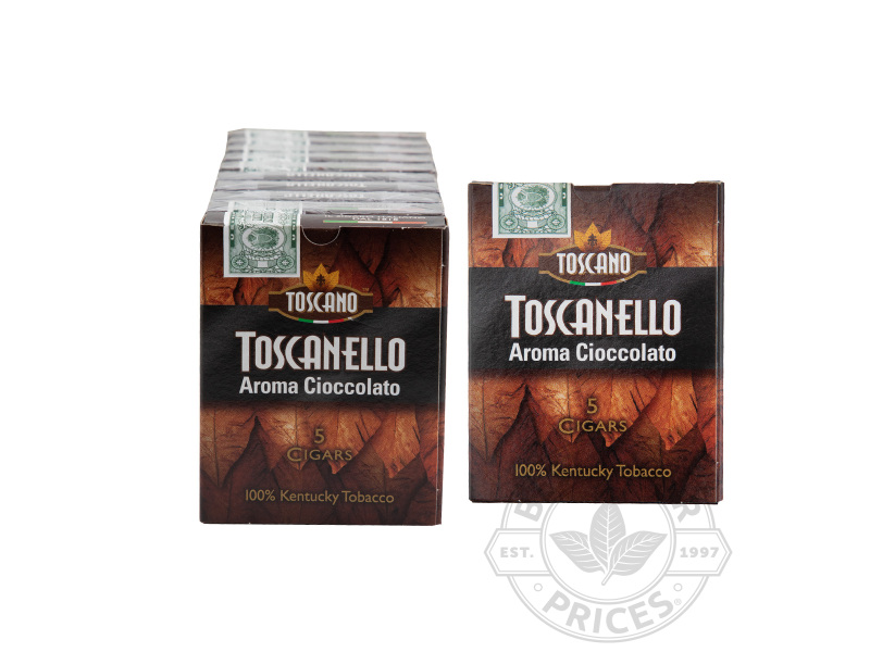 Toscanello Aroma Cioccolato 10/5 - Packs - 50 Total Cigars
