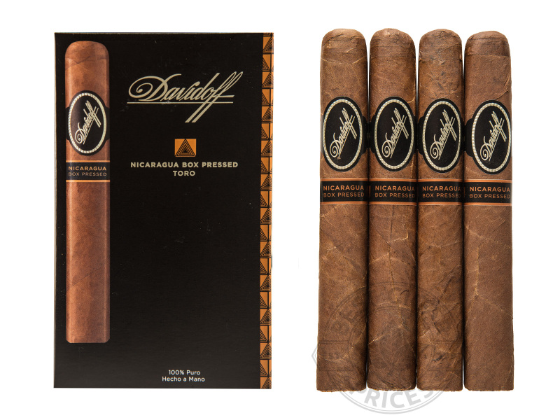Davidoff Nicaragua Toro Box-Press 4 Pack - 4 Cigars