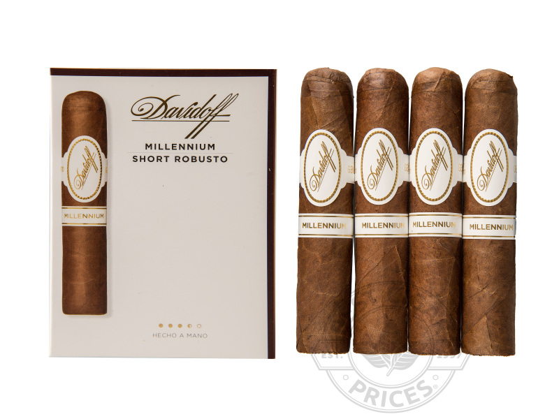 Davidoff Millennium Short Robusto - 4 Pack - 4 Cigars