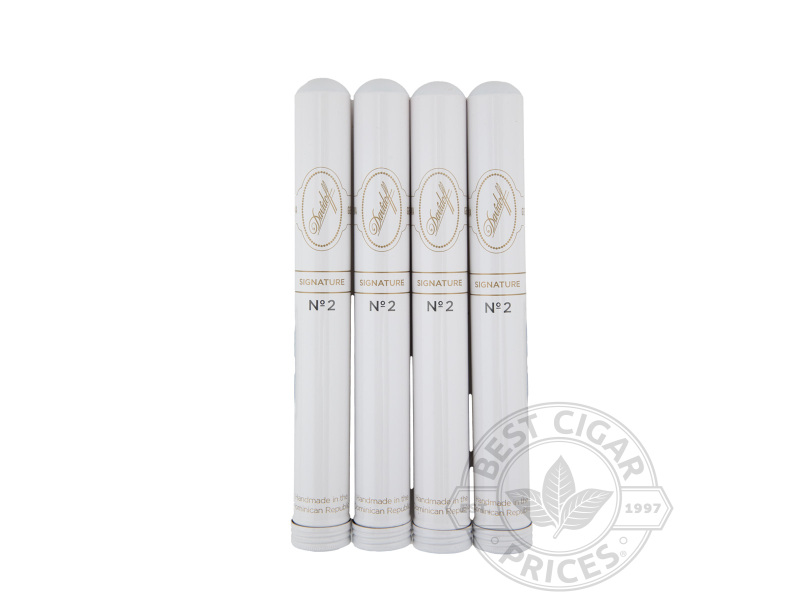 Davidoff Signature No. 2 Tubo - 4 Pack - 4 Cigars
