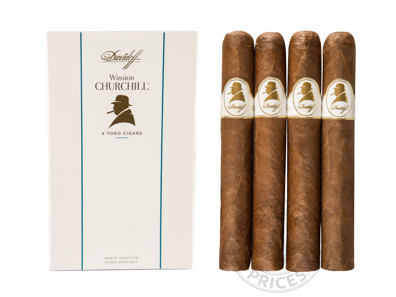 Davidoff Winston Churchill Toro 4 Pack - 4 Cigars