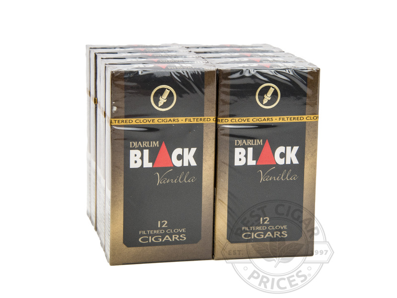Djarum Black Ivory Filtered 2x Deal - Packs - 120 Total Cigars