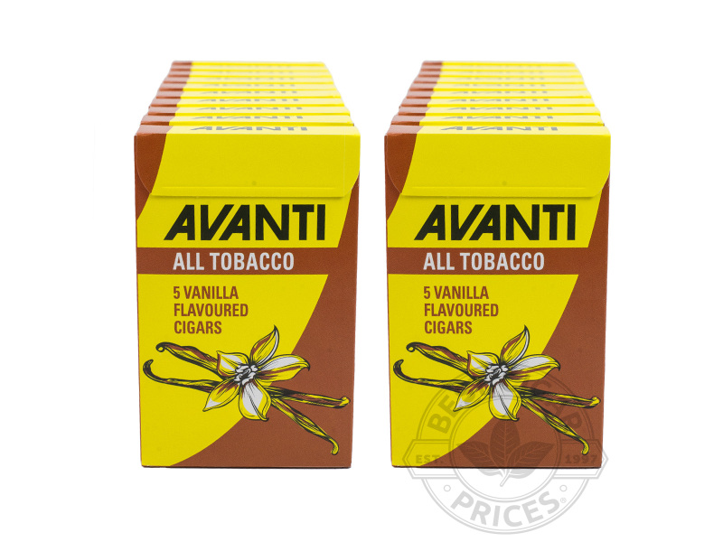 Avanti Vanilla 10/5 2x Deal - 100 Cigars
