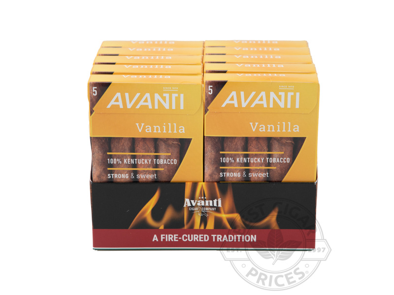 Avanti Vanilla 10/5 2x Deal - Packs - 50 Total Cigars
