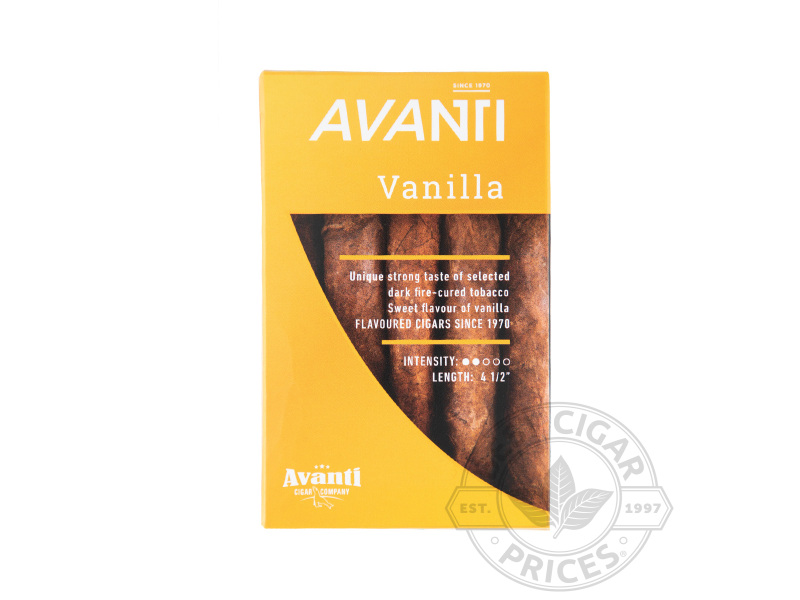 Avanti Vanilla 10/5 2x Deal - Small Pack - 5 Total Cigars
