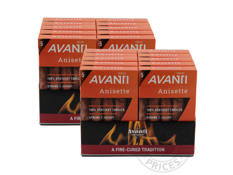 Avanti Anisette 10/5
 2x Deal - 100 Cigars