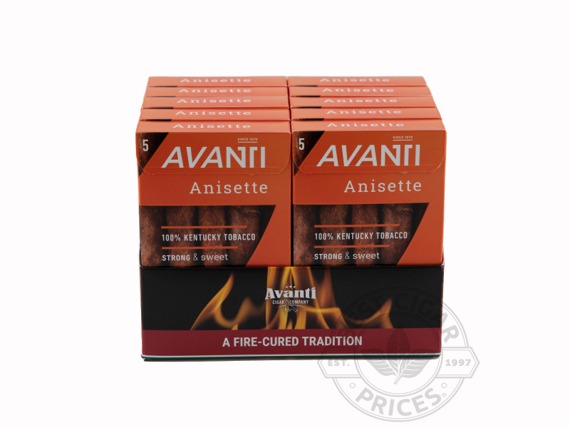 Avanti Anisette 10/5
 2x Deal - Packs - 50 Total Cigars