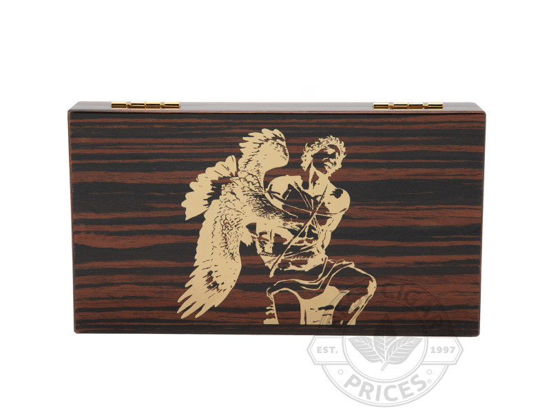 God Of Fire KKP Special Reserve 4-Cigar Assortment In Macassar Ebony Travel Humidor - 4 Cigars