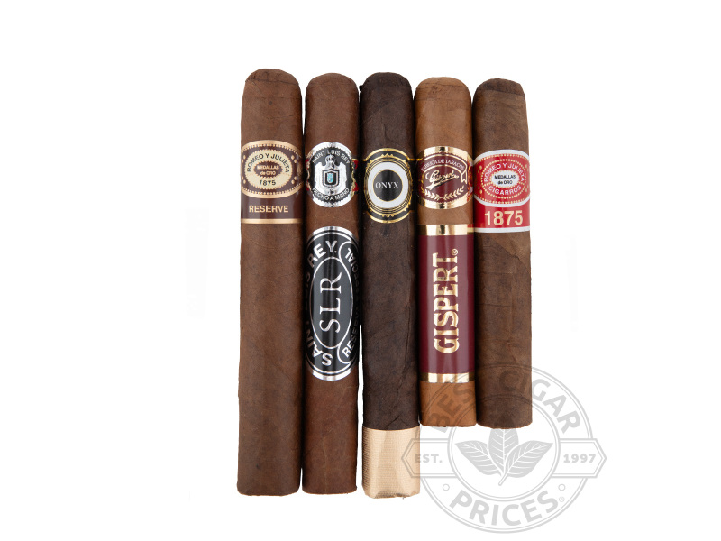 Gispert, Onyx, Romeo, & St. Luis Rey 5 Cigar Sampler - 5 Cigars