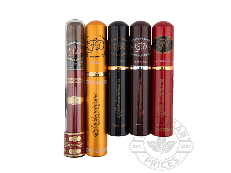 La Flor Dominicana Los Tubos Sampler - 5 Cigars