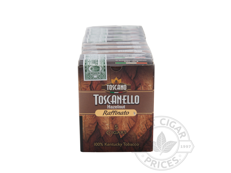 Toscanello Hazlenut Raffinato 10/5 - Packs - 50 Total Cigars