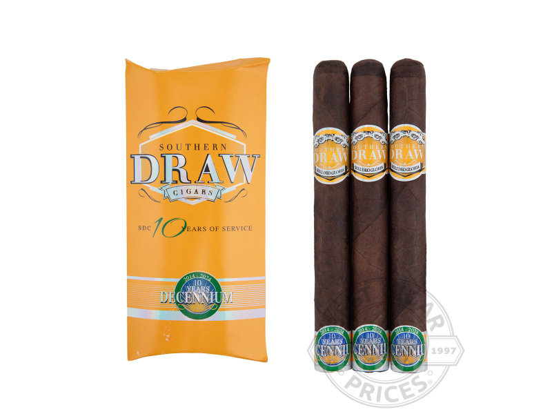 Southern Draw Decennium Lonsdale - 3 Cigars