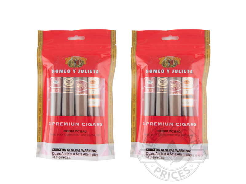 Romeo Y Julieta Fresh-Loc Assortment 2x Deal - 8 Cigars