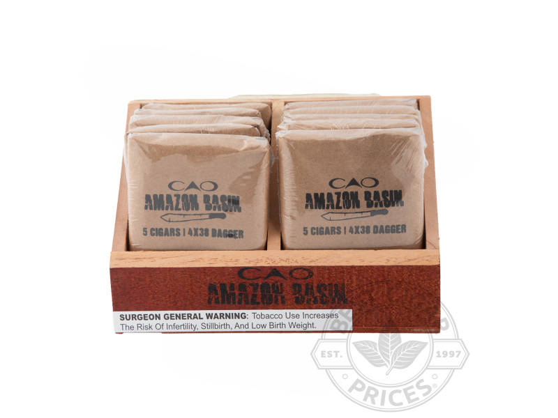 CAO Amazon Basin Daggers - Packs - 50 Total Cigars