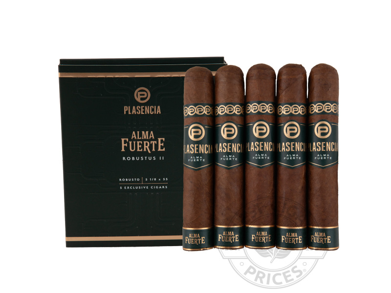 Plasencia Alma Fuerte Robustus II Natural - 5 Cigars