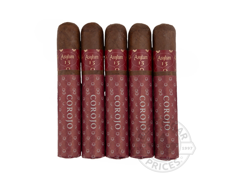 Asylum 13 Corojo 70 X 6 - 5 Cigars