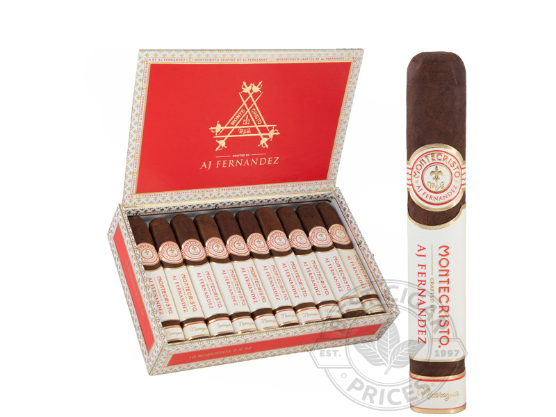 Montecristo Crafted By AJ Fernandez Robusto - Box of 10