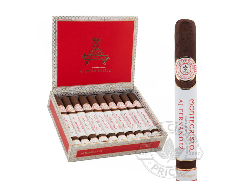 Montecristo Crafted By AJ Fernandez Toro - Box of 10