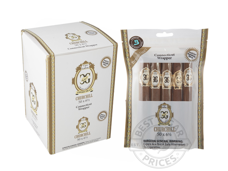 Casa De Garcia Churchill Connecticut 5 Packs Of 8 - 40 Cigars