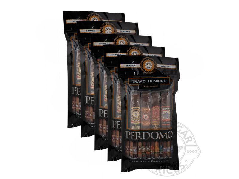 Perdomo Sun Grown Humidified Travel Sampler - 20 Cigars