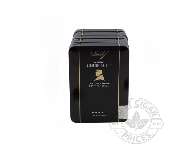 Davidoff Winston Churchill Late Hour Petit Panetela Cigars - 25 Cigars