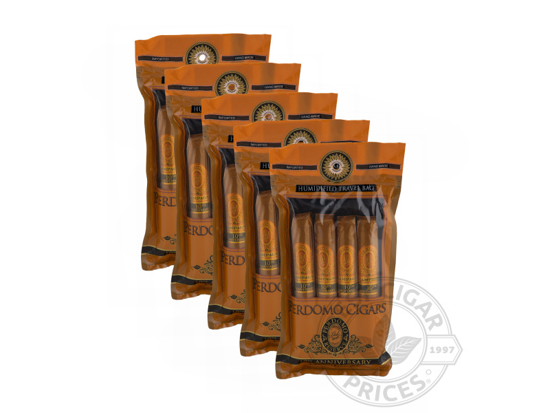 Perdomo 10th Anniversary Champagne Humidified 20 Pack - 20 Cigars