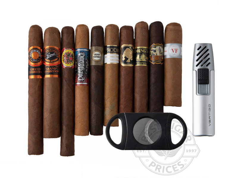 Exclusive Cut & Light 10-cigar Variety Sampler - 10 Cigars
