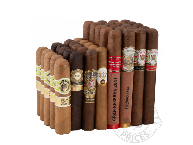 Billybuster: Top Shelf Medley 40-cigar Sampler - 40 Cigars