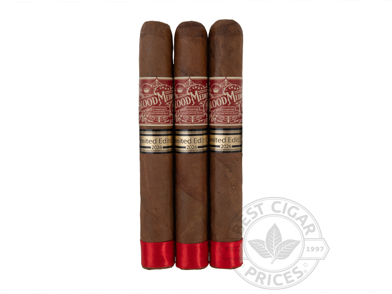Crowned Heads Blood Medicine B Positive Le Toro Cigars 3-pack - 3 Cigars