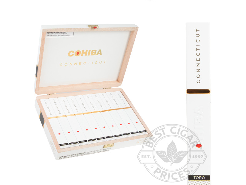 Cohiba Connecticut Toro Tubo - 10 Cigars